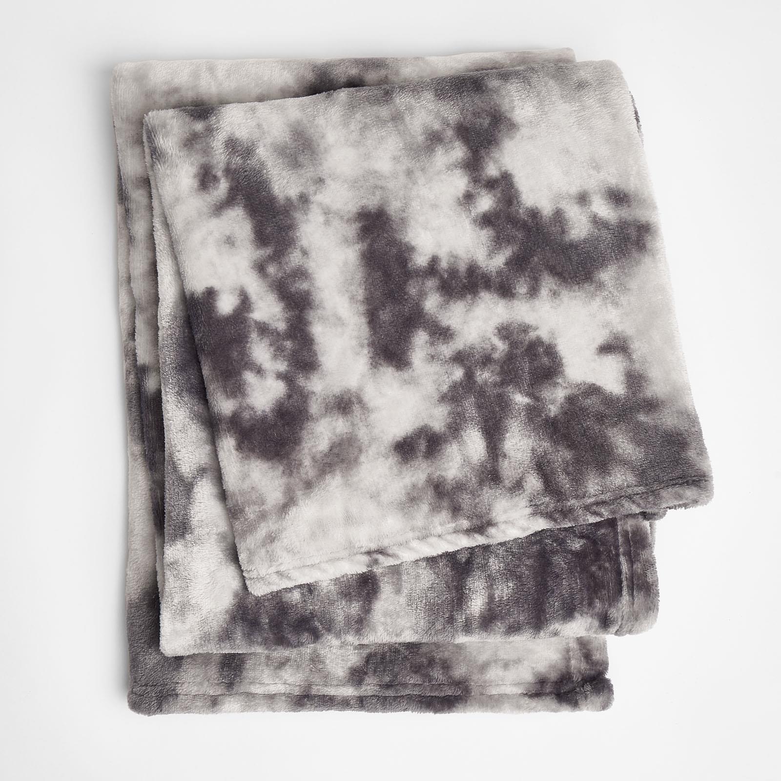 Dreamscene Tie Dye Ultra Soft Blanket Flannel Fleece Warm Throw Over Sofa Couch - Picture 9 of 9