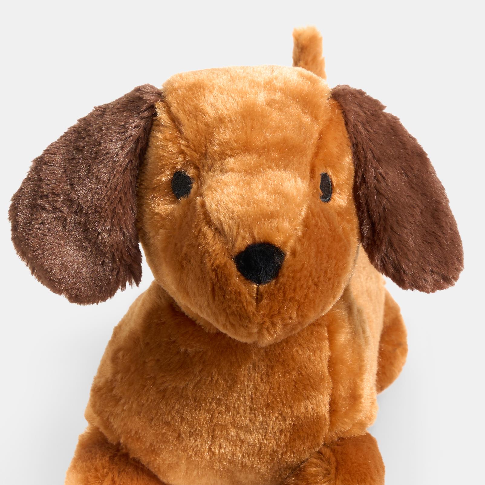 OHS Sausage Dog Hottie Microwaveable Warmie Fluffy Heat Pad Hand Warmer