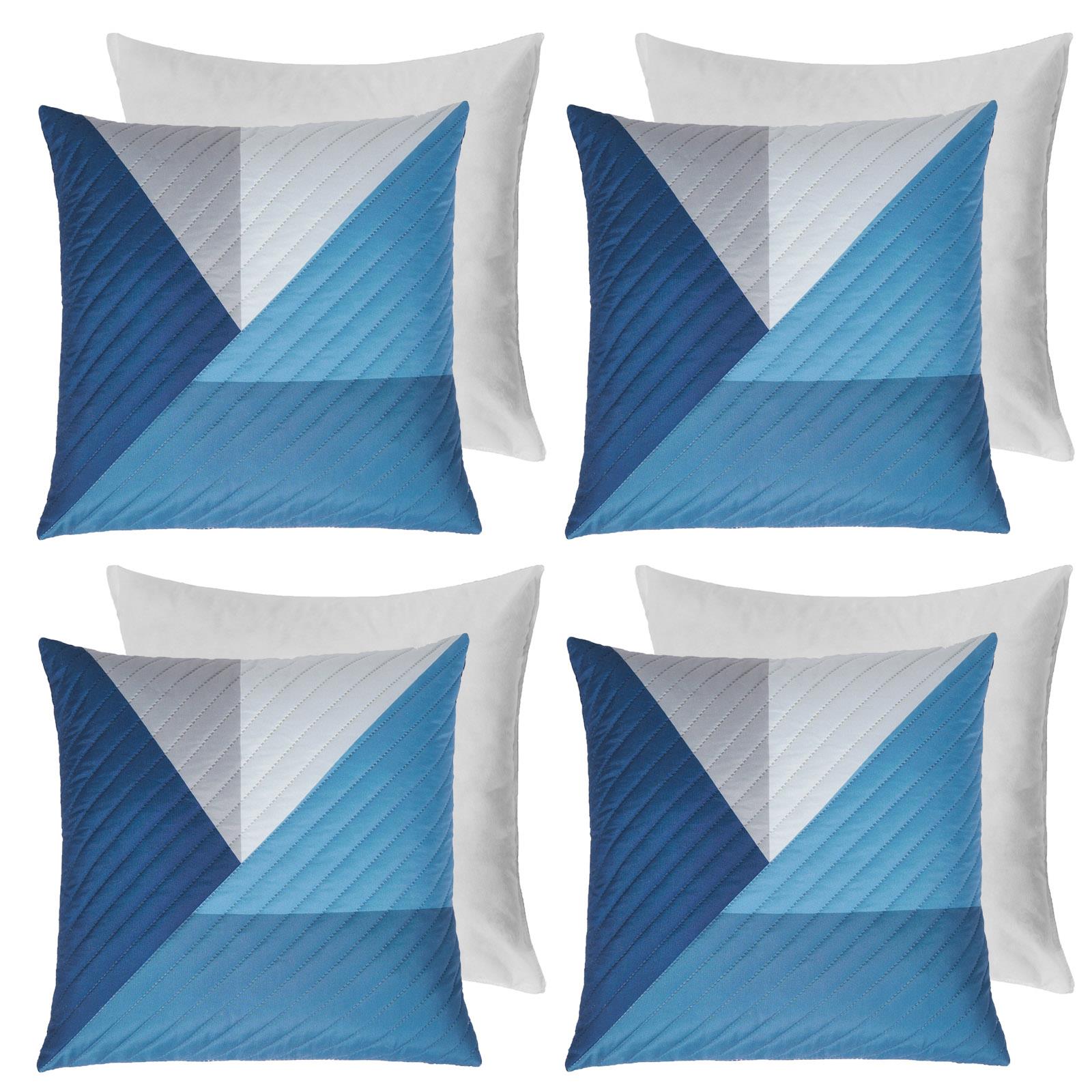 Geometric Cushion Covers Pinsonic Pack of 2/4 Case Filled Pad 18