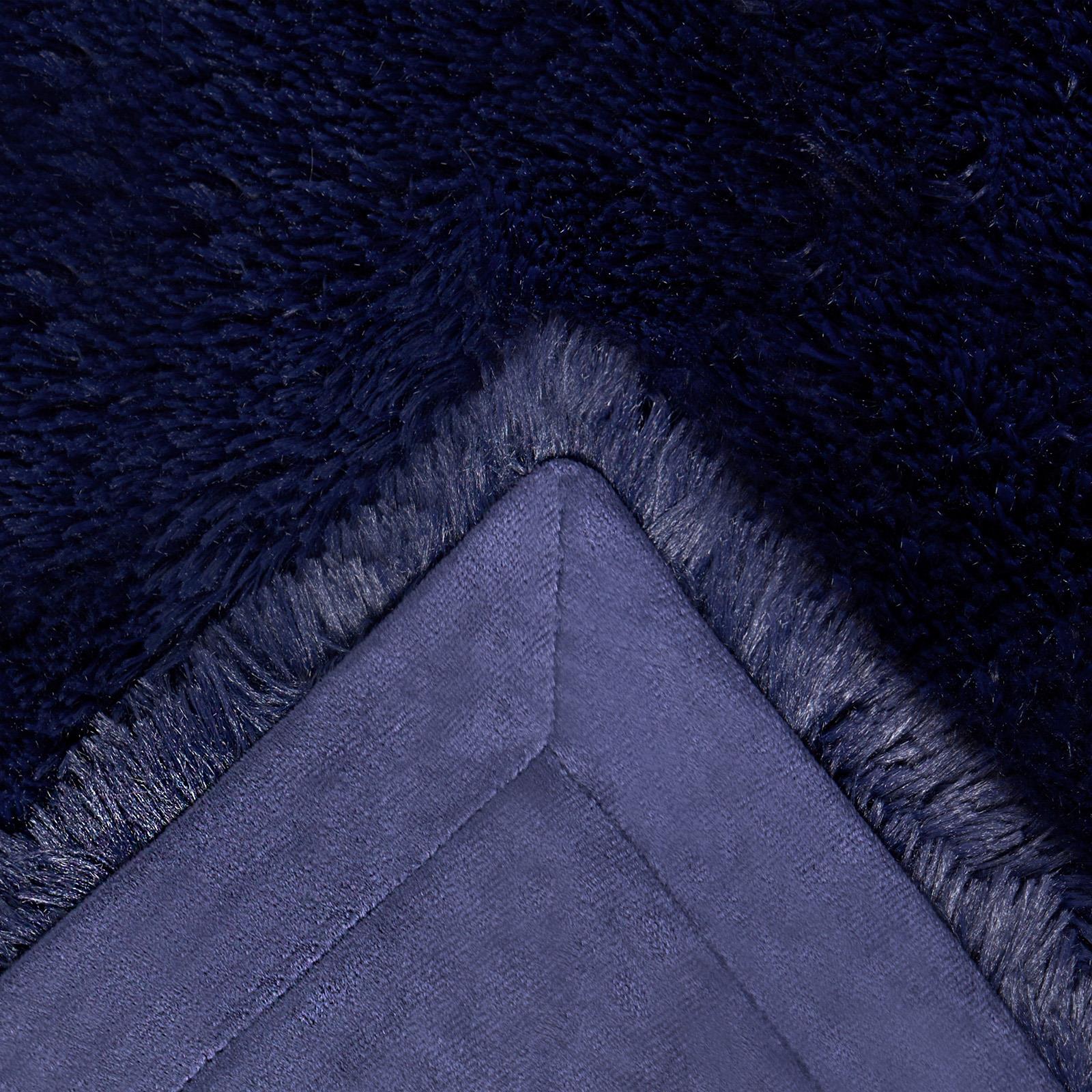 OHS Pet Fleece Throw Fluffy Calming Foldable Travel Dog Puppy Cat Blanket