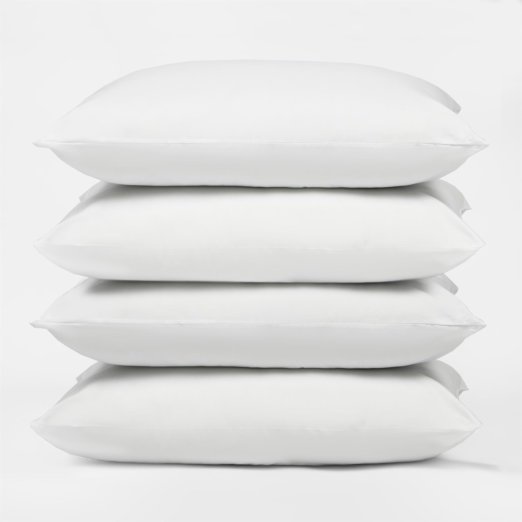 OHS Bounce Back Pillows Soft Touch Medium Support 2/4 Pack Luxury Bed Firm Hotel