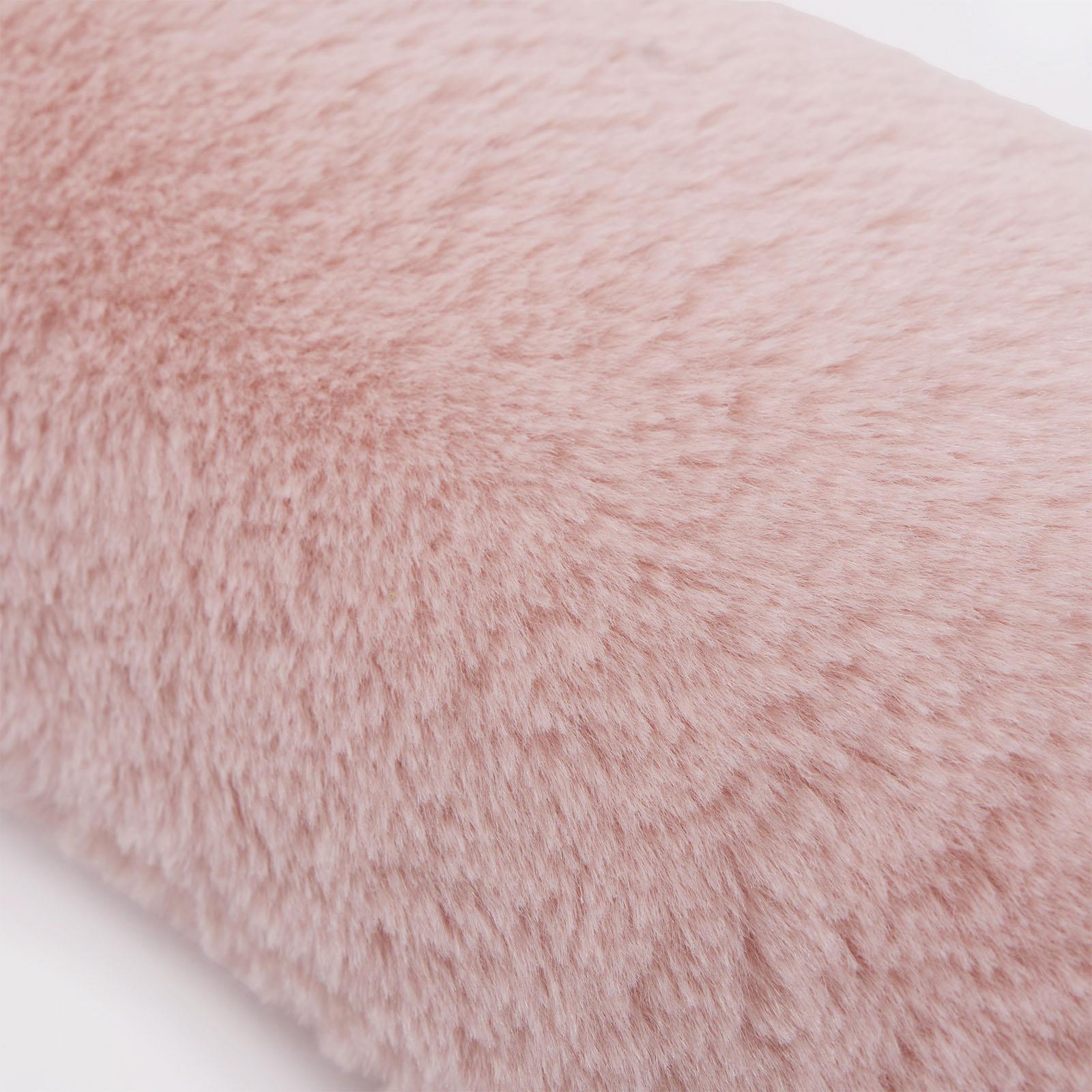 Faux Fur Fleece Draft Excluder Window Insulation Weather Draught Door Stopper