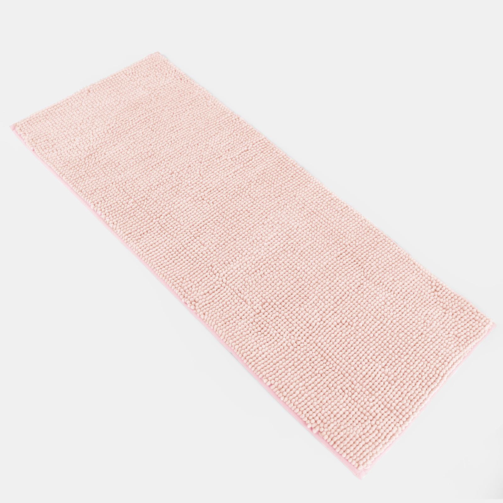 Brentfords Noodle Bath Mat Non Slip Shower Soft Highly Absorbent Chenille Shaggy