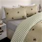 Bee Duvet Cover Set Reversible Stripe Quilt Bedding Set Single Double King Size