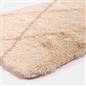 OHS Diamond Check Rug Non Slip Fluffy Soft Luxury Floor Carpet Hallway Runner