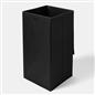OHS Laundry Basket Faux Linen Folding Hamper Bag Clothes Bin Storage with Lid