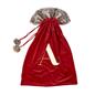 OHS Christmas Alphabet Stocking Sack Set Festive Xmas Santa Gift Bag