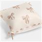 OHS Bows Cushion Covers Matte Velvet Living Room Square Pillowcases Home Decor