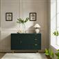 OHS Ribbed Drawer Unit Bedside Table 3/4/5/6 Draw Cabinet Nightstand Sideboard