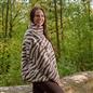 OHS Zebra Half Zip Hoodie Teddy Fleece Winter Thermal Jumper Pullover