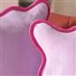 OHS Scallop Edge Cushion Covers Matte Velvet Square Pillowcases Filled Multipack