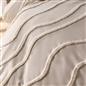 OHS Tufted Contour Bedding Set Soft Cosy Duvet Cover with Pillowcase