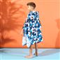 Kids Poncho Beach Towel Hooded Quick Dry Microfibre Holiday Swimming Absorbent