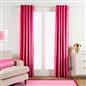 Stripe Blackout Eyelet Curtains Thermal Pair of Ring Top Panels Ready Made Décor