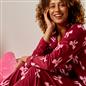 OHS Print Pyjama Set Button Through Soft Womens Kids Loungewear Nightwear