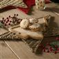 OHS Xmas Star Placemat Set Table Mats Festive Home Decor Natural Paper Rope