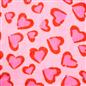 OHS Heart Leopard Throw Ultra Soft Blanket Flannel Fleece Lightweight Bedspread