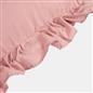 OHS Frill Cushion Covers Faux Linen Soft Square Pillowcases Home Decor Multipack