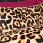 OHS Leopard Duvet Cover Bedding Set Soft Pillowcase Single Double King
