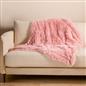 OHS Pet Fleece Throw Fluffy Calming Foldable Travel Dog Puppy Cat Blanket
