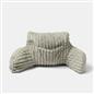 OHS Reading Cuddle Cushion Fleece Heatable Pillow Arms Chair Back Support