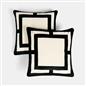 OHS Square Print Cushion Covers Matte Velvet Living Room Pillowcases Home Decor