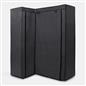 Corner Wardrobe Fabric Clothing Hanging Rail Bedroom Organiser 2 Door Home Decor