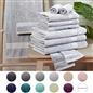 Dreamscene Luxury 100% Cotton Towels Bale Set Large Soft Bath Hand 12 PC 500 GSM