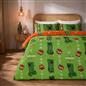 OHS x Minecraft Duvet Cover Set Reversible Bedding with Pillowcase Kids Xmas
