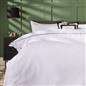 OHS Piped Edge Duvet Cover Set Soft Quilt Pillowcase Bedding Double King Size