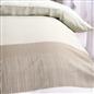 OHS Multi Stripe Bedding Set Microfibre Reversible Duvet Cover with Pillowcase