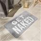 Bath Mat Non Slip Soft Get Naked Shower Textured Shaggy Absorbent Bathroom Rug
