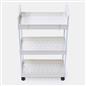 OHS Trolley Cart 3 Tier Roll Bathroom Storage Portable Kitchen Home Organiser