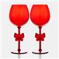 OHS Plastic Glasses Set of 2/4 Reusable Flute Champagne Cocktail Glass Picnic