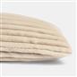 OHS Ribbed Bolster Pillow Faux Fur Long Luxury Soft Maternity Support Cushion