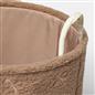 OHS Storage Basket Handles Boucle Fleece Laundry Clothes Organiser