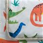 Dino Coverless Duvet Pillowcase 10.5 Tog Kids Single Quilt Camping Bedding Set
