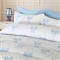 OHS Bows 10.5 Tog Coverless Duvet with Pillowcase Winter Warm Bedding Set