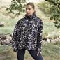 OHS Print Teddy Fleece Half Zip Jumper Womens Pullover Sweatshirt Long Sleeve