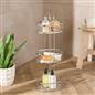OHS 3 Tier Shower Caddy Freestanding Bathroom Organiser Rust Resistant Metal