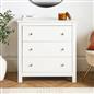 OHS Chicago Bedside Table 2/3 Drawer Hallway Cabinet Nightstand Unit Home Decor
