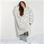 OHS Heart Hoodie Blanket Extra Long Soft Oversized Wearable Plush Warm Throw
