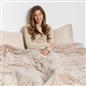 OHS Waffle Fleece Weighted Blanket Sleep Therapy Anxiety Super Soft Bed Throw