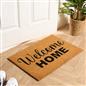 OHS Slogan Welcome Doormat Natural Non Slip Indoor Outdoor Coir Door Mat Rug