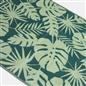 OHS Palm Print Garden Rug Outdoor Waterproof Area Mat Patio Decor