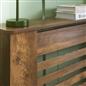 OHS Wood Radiator Cover MDF Side Board S M L Cabinet Shelf Hallway Furniture