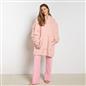 OHS Teddy Fleece Sherpa Lined Hooded Blanket Soft Oversized Adults Throw