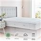OHS Mattress Topper Thick Deep Anti Allergy Luxury Soft Touch Hotel Quality UK