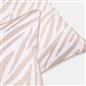 OHS Zebra Print Cushion Covers Matte Velvet Soft Luxury Square Pillowcases
