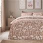 OHS Bow Reversible Duvet Cover Set with Pillowcase Polycotton Microfibre Bedding